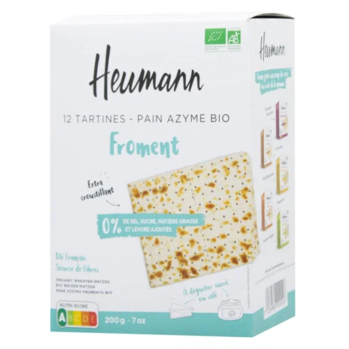 Маца Heumann пшенична органічна 200г