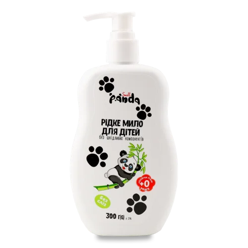 Дитяче Рідке Мило Без Сліз, 300г, з Дозатором, Small Panda