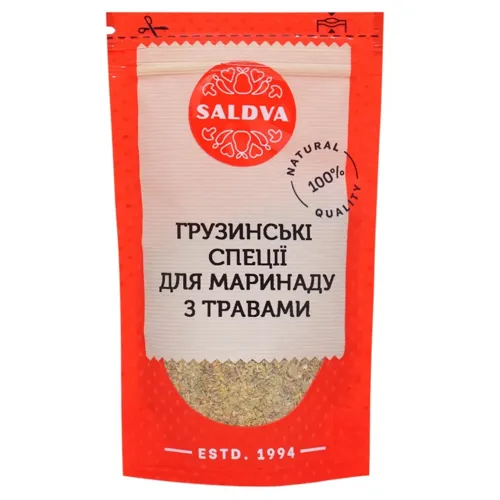 Приправа Saldva Грузинський маринад із трав 20г