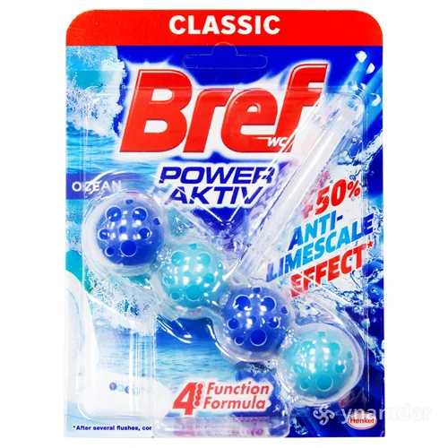 Блок для унітазу Bref Power Aktiv Океанська свіжість 50г