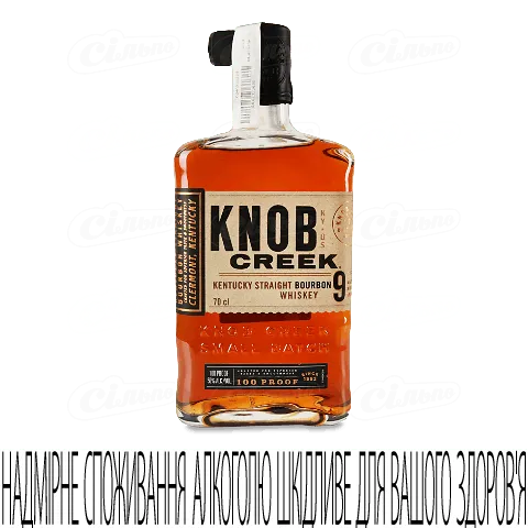Віскі бурбон Джім Бім Ноб Крік 9 років, 0,7 л