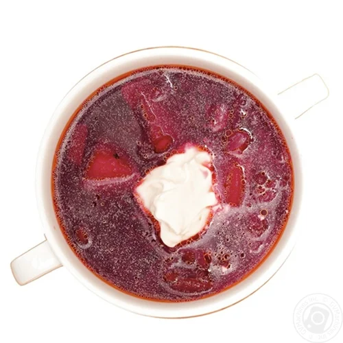 Борщ український з м'ясом