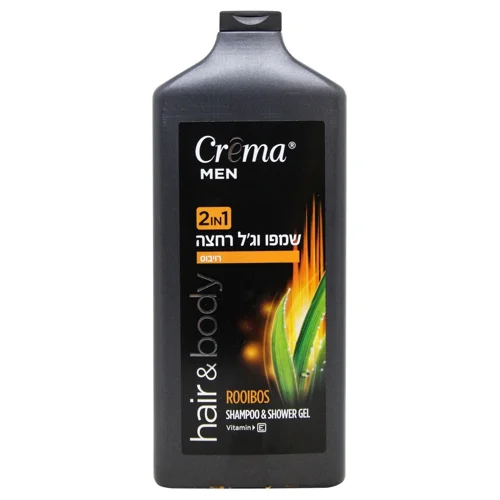Шампунь-гель Crema Men Бамбук для душу 2в1 700мл
