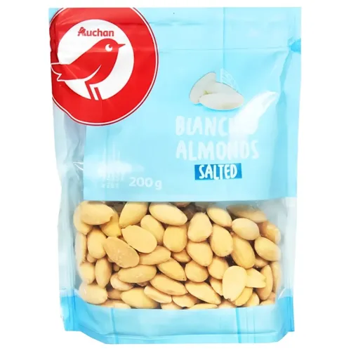 Мигдаль Ашан бланшований смажений солоний 200г