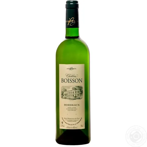 Вино Chateau Boisson біле сухе 12,5% 0,75л