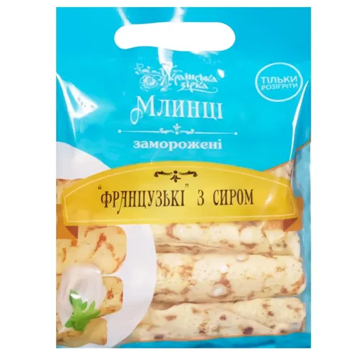 Млинці Українська Зірка французькі з сиром 370г