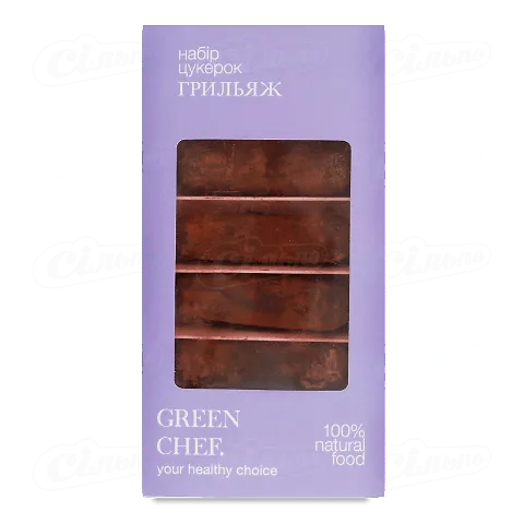 Цукерки Green Chef веганські «Грильяж», 150г