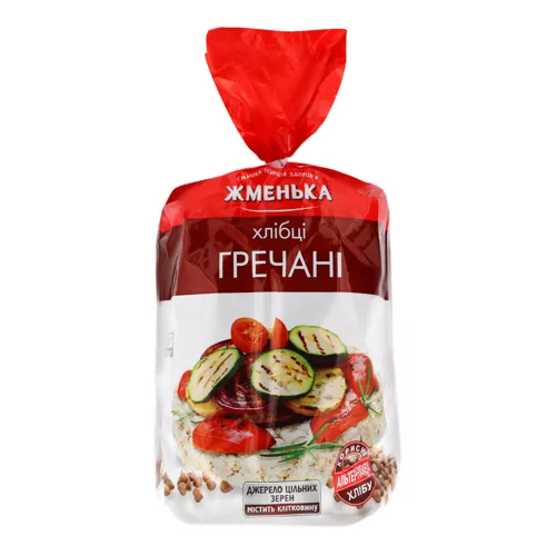 Хлібці хрусткі гречані Жменька м/у 100г