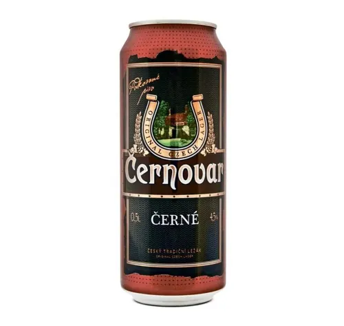 Пиво Cernovar темне фільтроване 4,5% 0,5л
