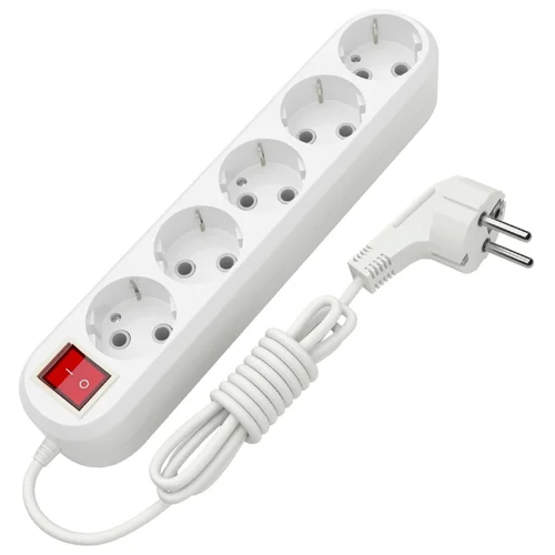 Подовжувач Electrum ABS SB-5ES 5м з вимикачем заземлення C-ES-1815