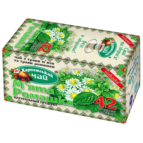 Чай Карпатський Чай М'ята+Ромашка 42г