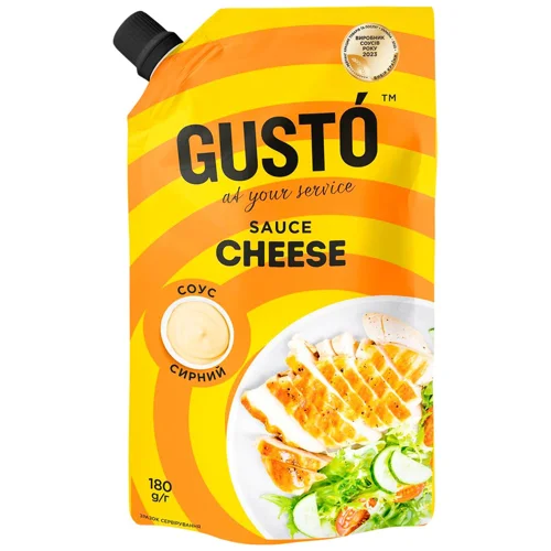 Соус Gusto Сирний 180г