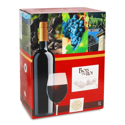 Вино Bois du Roi rouge 5л