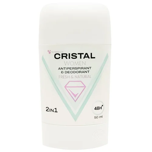 Дезодорант твердий Cristal Women Fresh & Natural 2в1 50мл