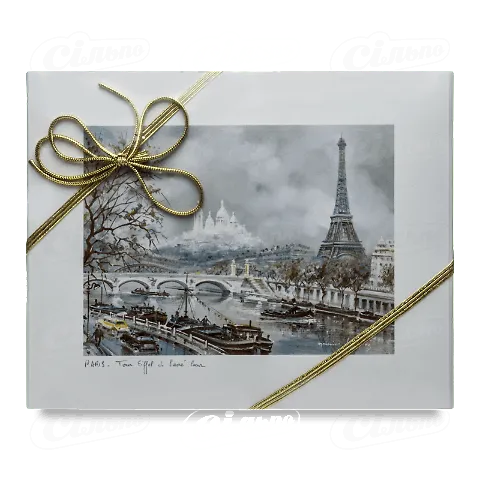 Цукерки Guyaux chocolatier «Париж» з наповнювачем асорті, 250г