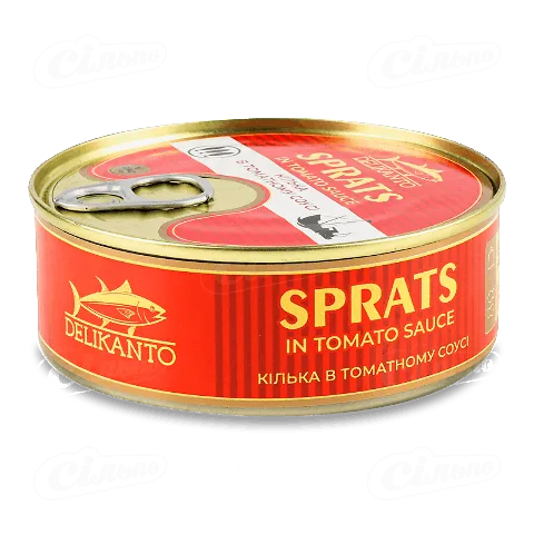 Кілька Delikanto в томатному соусі, 240г