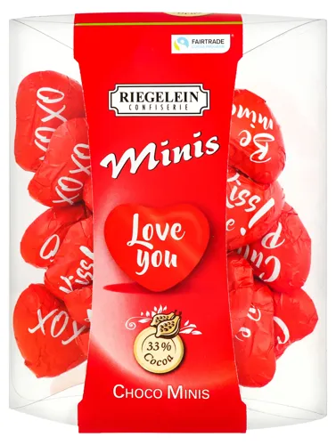 Молочний шоколад Міні серця