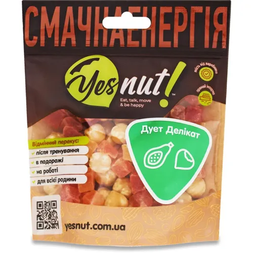 Суміш Yesnut! Дует Делікат горіхово-фруктова 100г