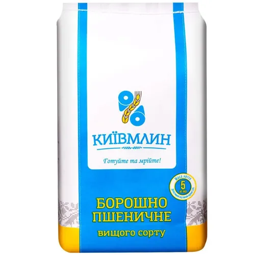 Борошно Київ Млин пшеничне 5кг