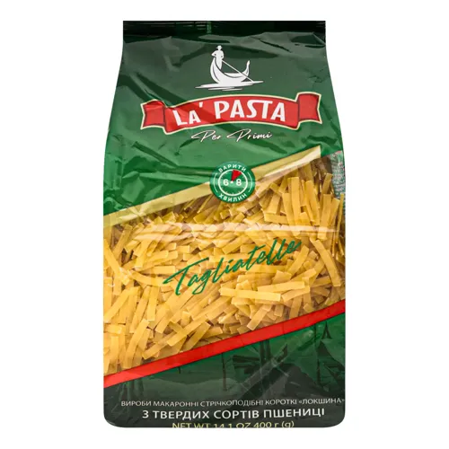 Вироби макаронні Tagliatelle La' Pasta Per Primi м/у 400г