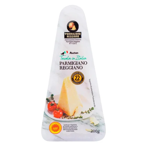 Сир Auchan Парміджано Реджано 32% 200г