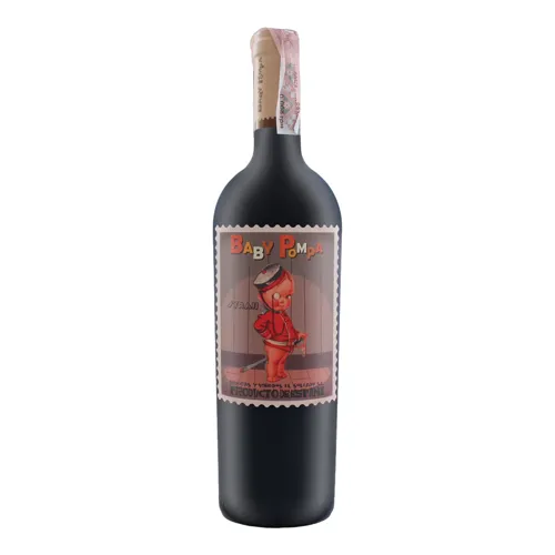 Вино 0.75л 15% червоне сухе Syrah Baby Pompa Happy Family пл
