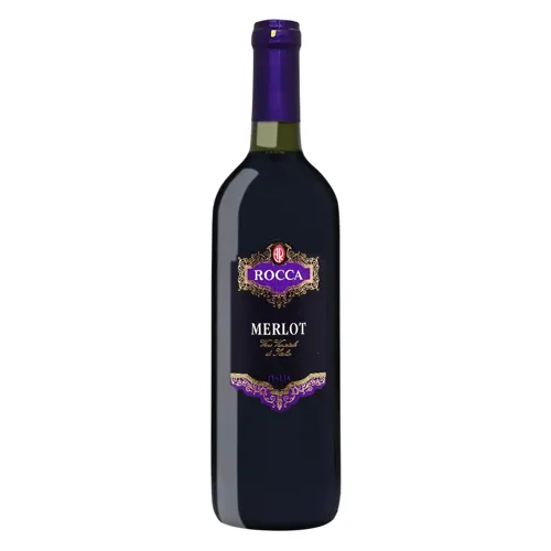 Вино Rocca Merlot Varietale d'Italia червоне напівсухе 12% 0,75л