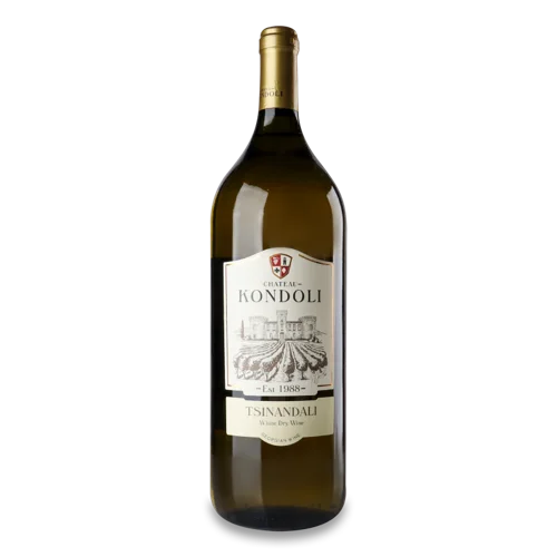 Вино Біле Сухе Tsinandali Chateau Kondoli, 1.5л, 11-13% в/ґ