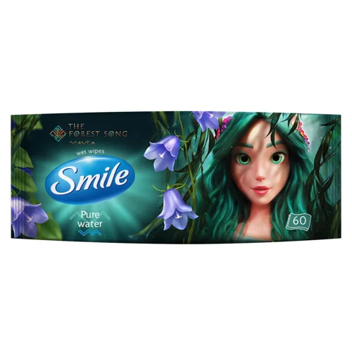 Серветки вологі Smile Mavka 60шт