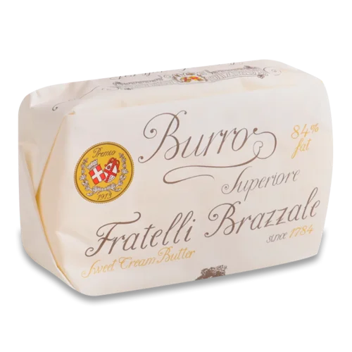 Масло вершкове Burro Superiore Fratelli Brazzalle 84%