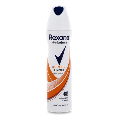 Антиперспірант Аерозоль Тренування Rexona, 150 мл