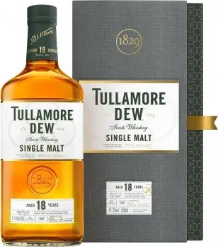 Віскі Tullamore Dew Single Malt 18 років витримки 0.7л 41.3%