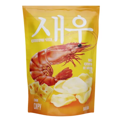 Чіпси креветочні Сир Shrips д/п 50г