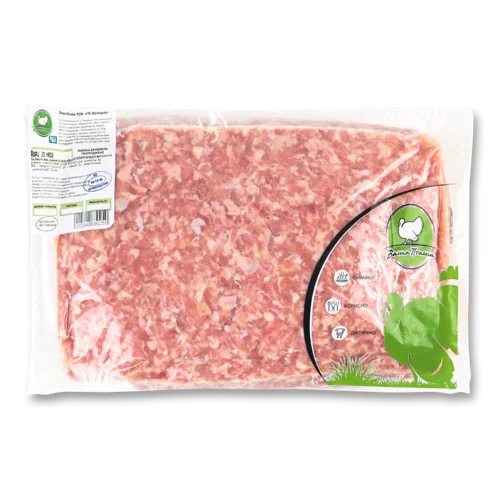 Фарш Із М'яса Індика Вищого Ґатунку, 0.5 кг