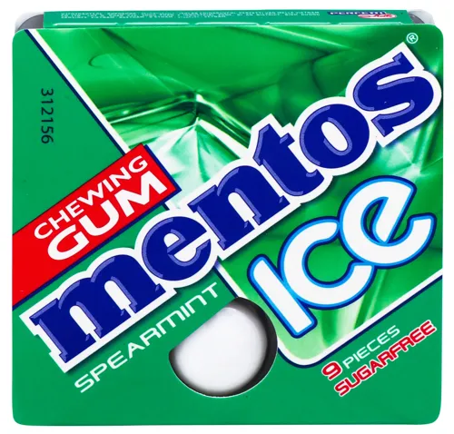 Гумка жувальна Spearmint Ice Mentos 12.9г
