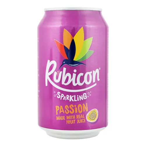 Напій безалкогольний сильногазований соковмісний Passion Rubicon з/б 0.33л