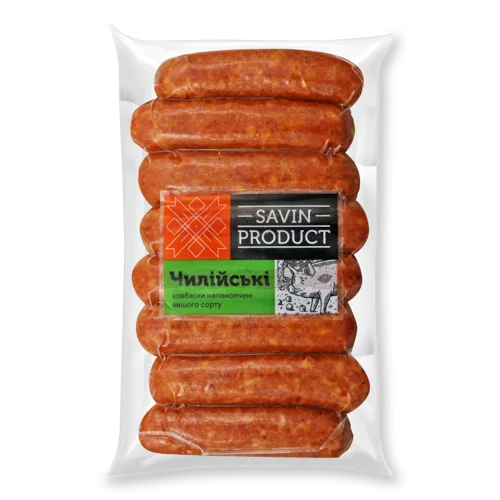 Ковбаски Напівкопчені Чилійські Савин Продукт, кг
