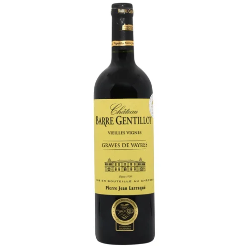 Вино Pierre Jean Larraque Chateau Barre Gentillot Vieilles Vignes червоне сухе 13,5% 0,75л