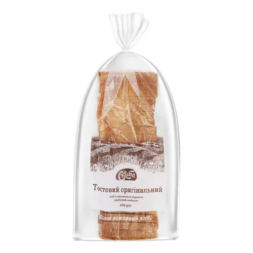 Хліб нарізний Тостовий оригінальний Скиба м/у 450г