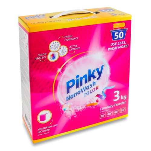 Порошок пральний Pinky NanoWash  для кольор тканин