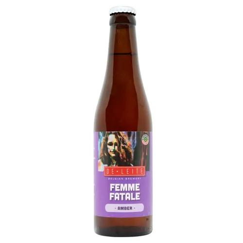 Пиво De Leite Femme Fatale янтарне нефільтроване 6,5% 0,33л