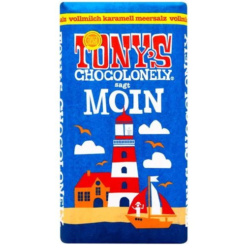 Шоколад Tony's Chocolonely Karamell Meersalz 90г