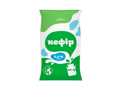 Кефір Своя Лінія 2,5% 0,9 кг
