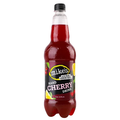 Пиво Mike's Hard Drink з соком вишні світле 4,4% 0,88л