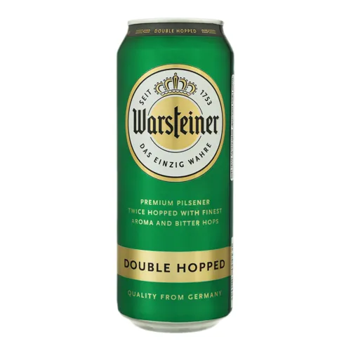 Пиво 0.5л 4.8% світле фільтроване пастеризоване Double Hopped Warsteiner
