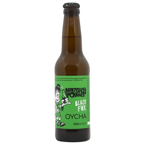 Напій газований Black Fox Matcha Tonic 0,33л