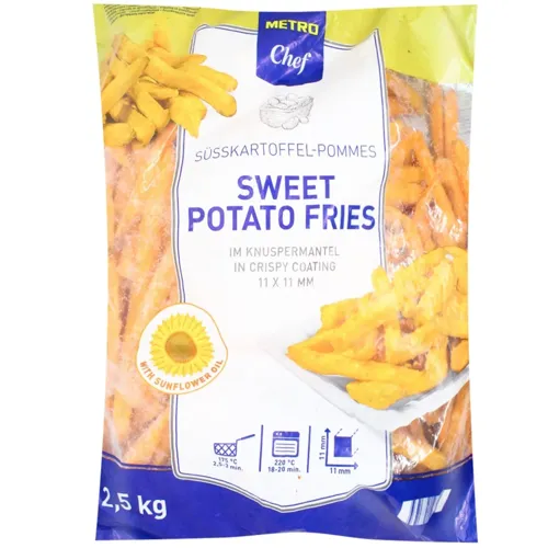 Картопля фрі Metro Chef солодка 2,5кг