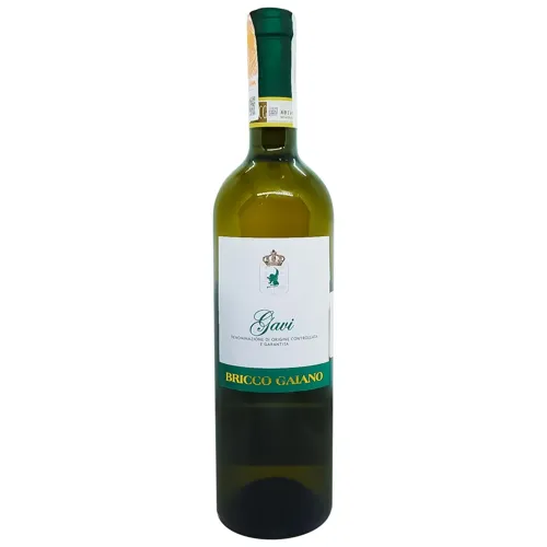 Вино Bricco Gaiano Gavi DOCG біле сухе 12,5% 0,75л