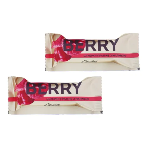 Цукерки праліне з малиною Berry Світоч кг