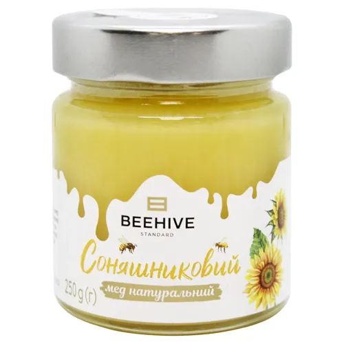 Мед Beehive Standard Соняшниковий 250г